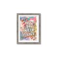 Picture of Love Graffiti I _GroupedProduct_Rectangle_Portrait_Framed_Matted_