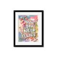 Picture of Love Graffiti I _GroupedProduct_Rectangle_Portrait_Framed_Matted_