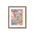 Picture of Love Graffiti I _GroupedProduct_Rectangle_Portrait_Framed_Matted_