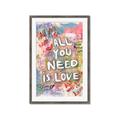 Picture of Love Graffiti I _GroupedProduct_Rectangle_Portrait_Framed_Matted_