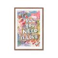 Picture of Love Graffiti I _GroupedProduct_Rectangle_Portrait_Framed_Matted_