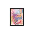 Picture of Love Graffiti II _GroupedProduct_Rectangle_Portrait_Framed_Matted_