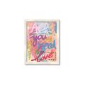 Picture of Love Graffiti II _GroupedProduct_Rectangle_Portrait_Framed_Matted_
