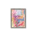 Picture of Love Graffiti II _GroupedProduct_Rectangle_Portrait_Framed_Matted_