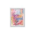 Picture of Love Graffiti II _GroupedProduct_Rectangle_Portrait_Framed_Matted_