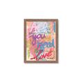 Picture of Love Graffiti II _GroupedProduct_Rectangle_Portrait_Framed_Matted_