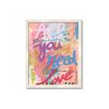 Picture of Love Graffiti II _GroupedProduct_Rectangle_Portrait_Framed_Matted_