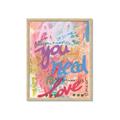 Picture of Love Graffiti II _GroupedProduct_Rectangle_Portrait_Framed_Matted_