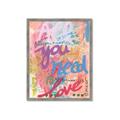 Picture of Love Graffiti II _GroupedProduct_Rectangle_Portrait_Framed_Matted_