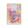 Picture of Love Graffiti II _GroupedProduct_Rectangle_Portrait_Framed_Matted_