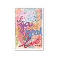 Picture of Love Graffiti II _GroupedProduct_Rectangle_Portrait_Framed_Matted_