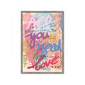Picture of Love Graffiti II _GroupedProduct_Rectangle_Portrait_Framed_Matted_