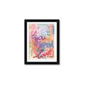 Picture of Love Graffiti II _GroupedProduct_Rectangle_Portrait_Framed_Matted_