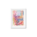 Picture of Love Graffiti II _GroupedProduct_Rectangle_Portrait_Framed_Matted_