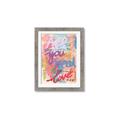 Picture of Love Graffiti II _GroupedProduct_Rectangle_Portrait_Framed_Matted_