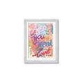Picture of Love Graffiti II _GroupedProduct_Rectangle_Portrait_Framed_Matted_