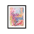 Picture of Love Graffiti II _GroupedProduct_Rectangle_Portrait_Framed_Matted_