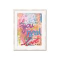 Picture of Love Graffiti II _GroupedProduct_Rectangle_Portrait_Framed_Matted_