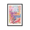 Picture of Love Graffiti II _GroupedProduct_Rectangle_Portrait_Framed_Matted_