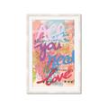 Picture of Love Graffiti II _GroupedProduct_Rectangle_Portrait_Framed_Matted_