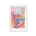 Picture of Love Graffiti II _GroupedProduct_Rectangle_Portrait_Framed_Matted_