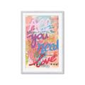 Picture of Love Graffiti II _GroupedProduct_Rectangle_Portrait_Framed_Matted_
