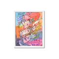 Picture of Love Graffiti III _GroupedProduct_Rectangle_Portrait_Framed_Matted_