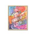 Picture of Love Graffiti III _GroupedProduct_Rectangle_Portrait_Framed_Matted_