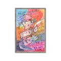 Picture of Love Graffiti III _GroupedProduct_Rectangle_Portrait_Framed_Matted_