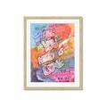 Picture of Love Graffiti III _GroupedProduct_Rectangle_Portrait_Framed_Matted_
