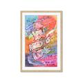 Picture of Love Graffiti III _GroupedProduct_Rectangle_Portrait_Framed_Matted_