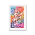 Picture of Love Graffiti III _GroupedProduct_Rectangle_Portrait_Framed_Matted_