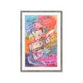 Picture of Love Graffiti III _GroupedProduct_Rectangle_Portrait_Framed_Matted_