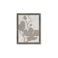 Picture of Floral  Shapes in Beaver Brown I _GroupedProduct_Rectangle_Portrait_Framed_Matted_
