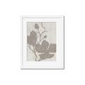 Picture of Floral  Shapes in Beaver Brown I _GroupedProduct_Rectangle_Portrait_Framed_Matted_