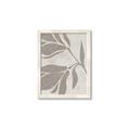 Picture of Floral  Shapes in Beaver Brown II _GroupedProduct_Rectangle_Portrait_Framed_Matted_