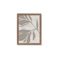 Picture of Floral  Shapes in Beaver Brown II _GroupedProduct_Rectangle_Portrait_Framed_Matted_