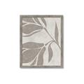 Picture of Floral  Shapes in Beaver Brown II _GroupedProduct_Rectangle_Portrait_Framed_Matted_