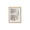 Picture of Floral  Shapes in Beaver Brown II _GroupedProduct_Rectangle_Portrait_Framed_Matted_