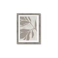Picture of Floral  Shapes in Beaver Brown II _GroupedProduct_Rectangle_Portrait_Framed_Matted_