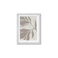Picture of Floral  Shapes in Beaver Brown II _GroupedProduct_Rectangle_Portrait_Framed_Matted_