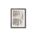 Picture of Floral  Shapes in Beaver Brown II _GroupedProduct_Rectangle_Portrait_Framed_Matted_