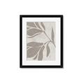 Picture of Floral  Shapes in Beaver Brown II _GroupedProduct_Rectangle_Portrait_Framed_Matted_