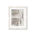Picture of Floral  Shapes in Beaver Brown II _GroupedProduct_Rectangle_Portrait_Framed_Matted_