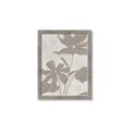 Picture of Floral  Shapes in Beaver Brown III _GroupedProduct_Rectangle_Portrait_Framed_Matted_