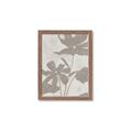 Picture of Floral  Shapes in Beaver Brown III _GroupedProduct_Rectangle_Portrait_Framed_Matted_