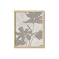Picture of Floral  Shapes in Beaver Brown III _GroupedProduct_Rectangle_Portrait_Framed_Matted_