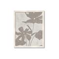 Picture of Floral  Shapes in Beaver Brown III _GroupedProduct_Rectangle_Portrait_Framed_Matted_