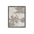 Picture of Floral  Shapes in Beaver Brown III _GroupedProduct_Rectangle_Portrait_Framed_Matted_