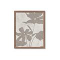 Picture of Floral  Shapes in Beaver Brown III _GroupedProduct_Rectangle_Portrait_Framed_Matted_